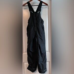 Columbia Kids Black Snow Bibs Size 10/12